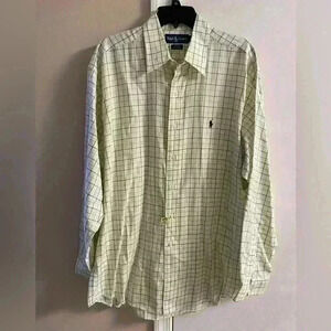 Ralph‎ Lauren the Blake  shirt button up 100% cotton long sleeves. Large